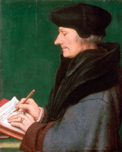Erasmo da Rotterdam, 1523 da Hans Holbein der Jüngere