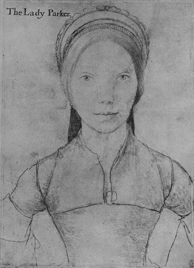Grace, Lady Parker, c1540-1543 1945 da Hans Holbein der Jüngere