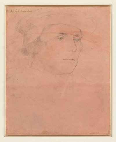 Hans Holbein il Giovane - Sir Richard Rich, poi 1° Barone Rich (14967-1567) c.1532-43 da Hans Holbein the Younger