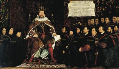 Enrico VIII e i chirurghi barbieri da Hans Holbein der Jüngere