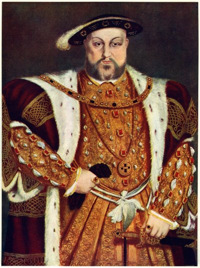 Enrico VIII, c1517-1540 da Hans Holbein der Jüngere