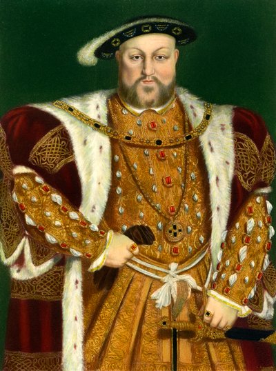 Enrico VIII, c1543, 1902 da Hans Holbein der Jüngere
