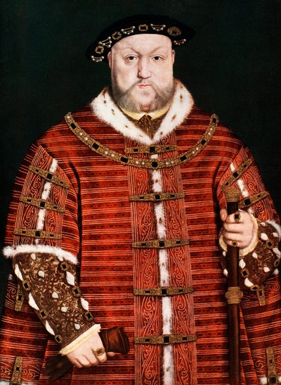Re Enrico VIII, 1542-1550 da Hans Holbein der Jüngere