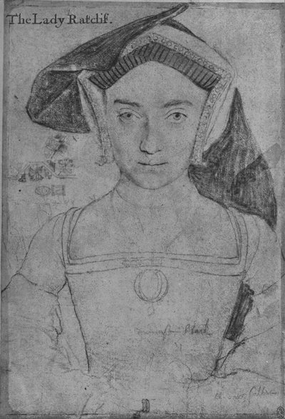 Lady Ratcliffe, c1532-1543 1945 da Hans Holbein der Jüngere