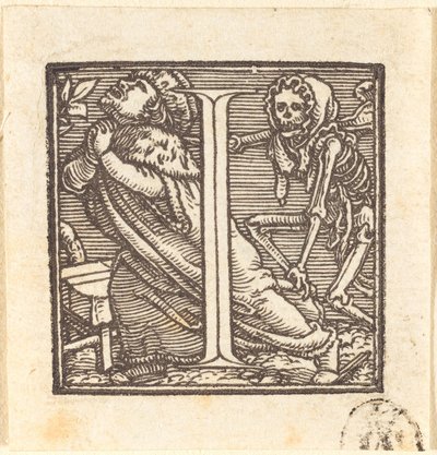 Lettera I da Hans Holbein der Jüngere