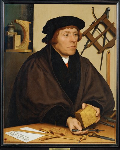 Nicolas Kratzer, astronomo del re Enrico VIII ... da Hans Holbein the Younger