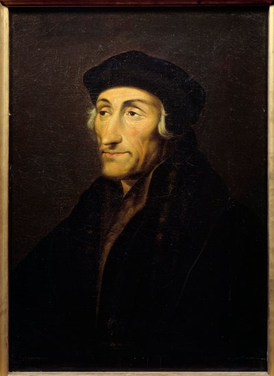 Ritratto di Erasmo da Rotterdam da Hans Holbein der Jüngere