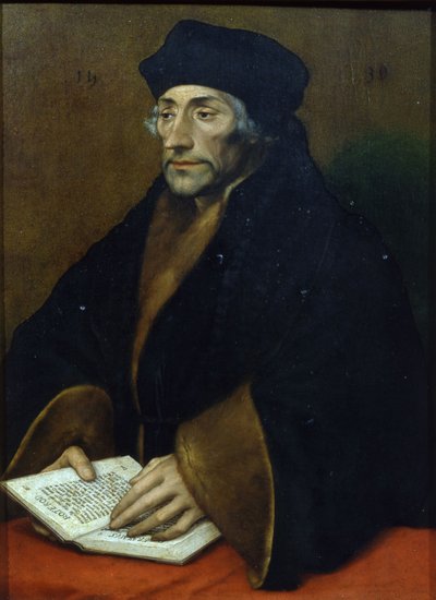 Ritratto di Erasmo da Rotterdam 1467-1536, 1530 da Hans Holbein der Jüngere