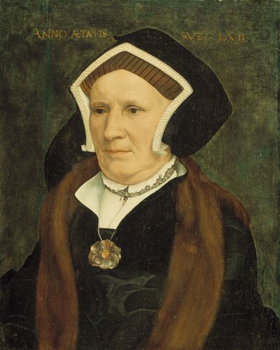 Ritratto di Lady Margaret Butts, 1543 da Hans Holbein der Jüngere
