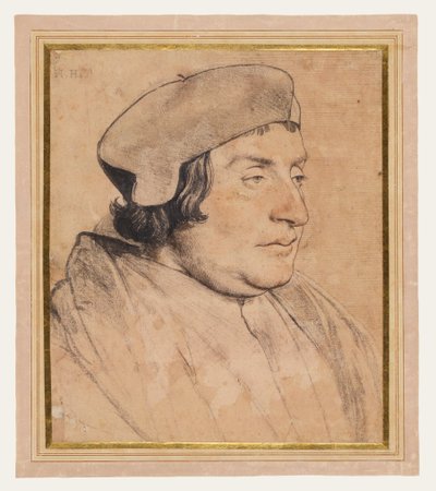 Ritratto di studioso o chierico da Hans Holbein the Younger