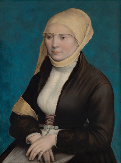 Ritratto di una donna della Germania meridionale da Hans Holbein der Jüngere