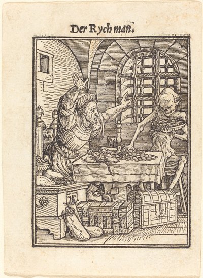 Uomo ricco da Hans Holbein der Jüngere