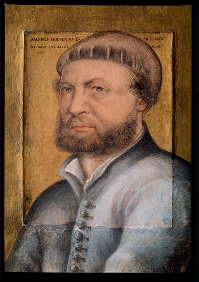 Autoritratto da Hans Holbein der Jüngere