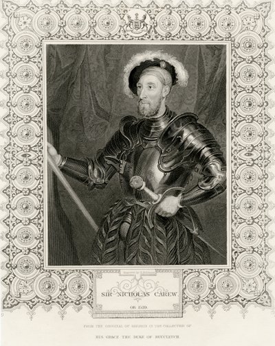 Sir Nicholas Carew da Hans Holbein der Jüngere