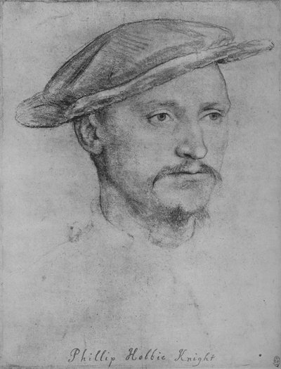 Sir Philip Hoby, c1532-1543 da Hans Holbein der Jüngere