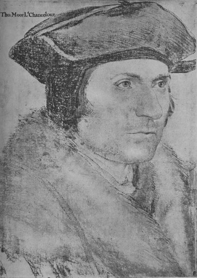 Sir Thomas More, 1526-1527 1945 da Hans Holbein der Jüngere