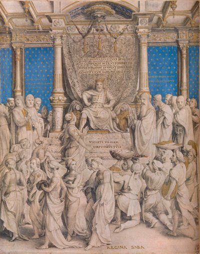 Salomone e la regina di Saba, c1534 da Hans Holbein der Jüngere