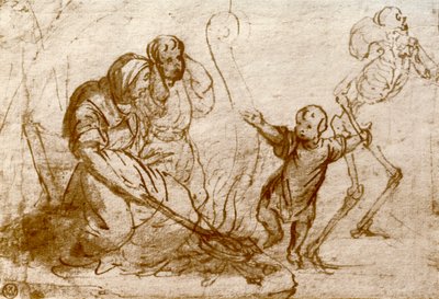 Studio per il bambino nella Danza della Morte, 1913 da Hans Holbein der Jüngere