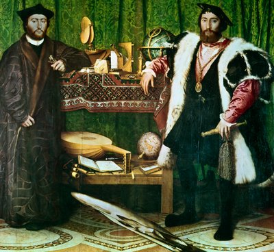 Gli ambasciatori da Hans Holbein der Jüngere