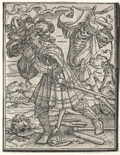 La danza della morte: Il conte da Hans Holbein the Younger