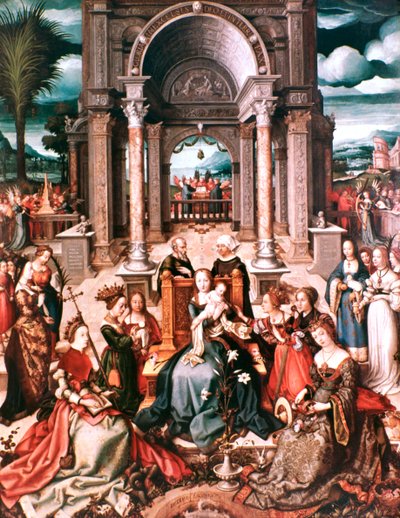 La fontana della vita da Hans Holbein der Jüngere