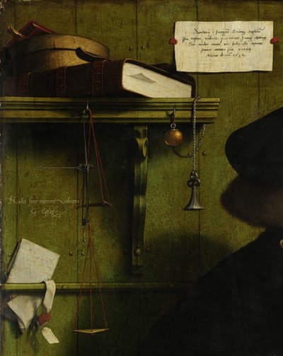 Il mercante Georg Gisze (dettaglio) da Hans Holbein der Jüngere