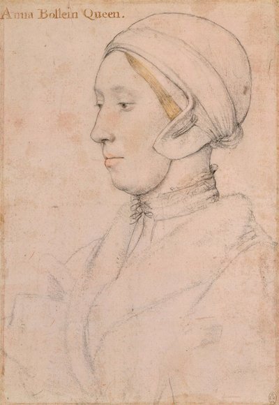Sconosciuta Lady Anne Boleyn, 1536 da Hans Holbein der Jüngere