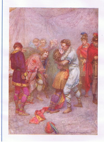 Perché hai gettato via la tua sposa? (Cimbelino), da The Complete Works of Shakespeare pubblicato da George Harrap & Co Ltd, anni 