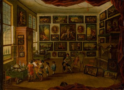 La Kunstkammer, Prima Metà del 17° secolo da Hans III Jordaens