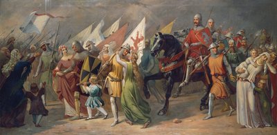 Ritorno dei soldati di Zurigo dalla battaglia di Dattwil da Hans Jakob Oeri