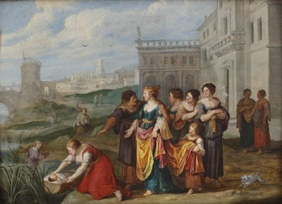 Ritrovamento di Mosè da Hans Jordaens III