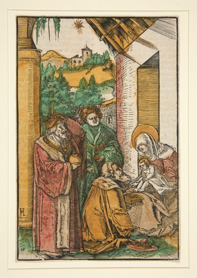 Adorazione dei Magi da Hans Leonard Schaufelein
