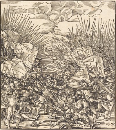 Battaglia di Cividale da Hans Leonard Schaufelein