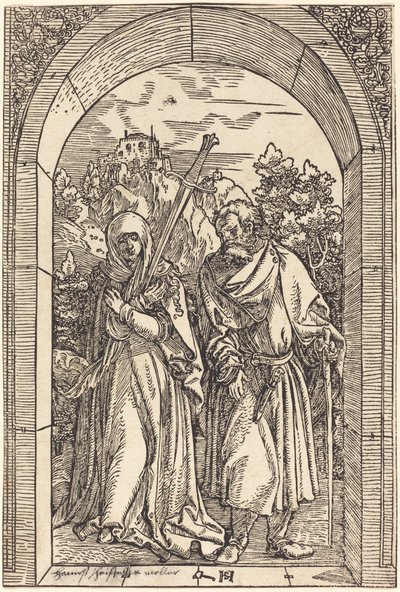 Mater Dolorosa e San Giuseppe da Hans Leonard Schaufelein