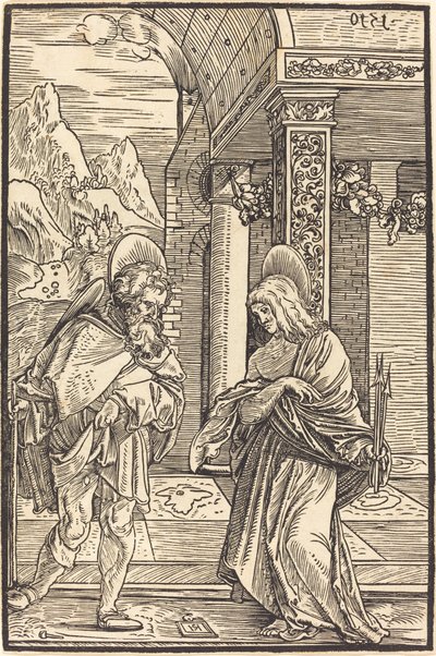 San Rocco e San Sebastiano da Hans Leonard Schaufelein