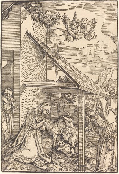 La Natività da Hans Leonard Schaufelein
