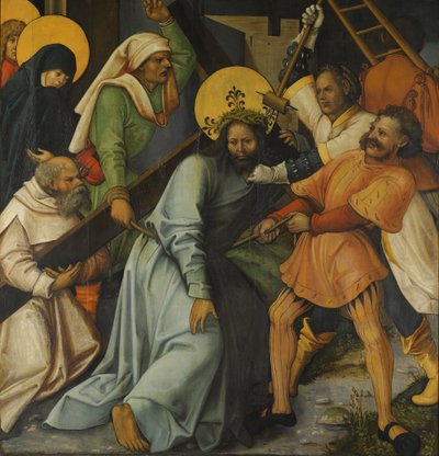 Cristo che porta la croce da Hans Leonhard Schäufelein