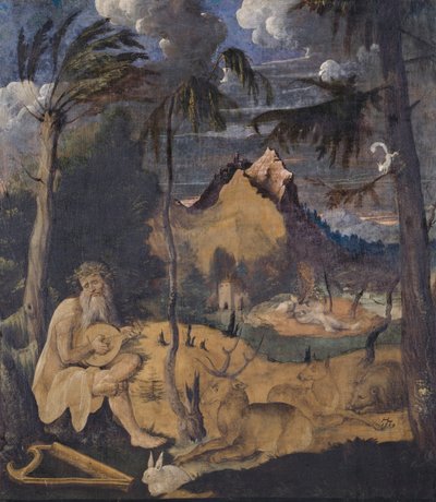 Orfeo tra gli animali da Hans Leu