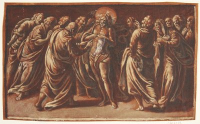 Gesù appare agli apostoli da Hans Leu d.Æ.