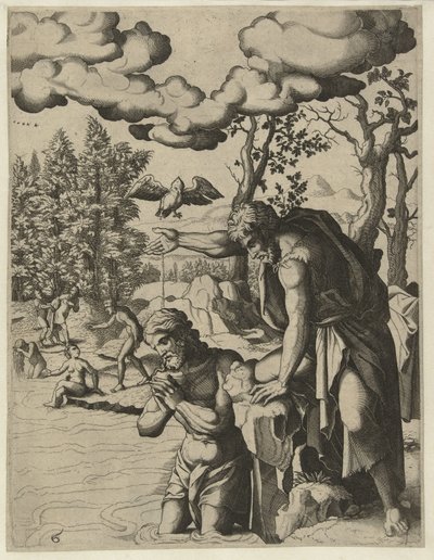 Battesimo di Cristo da Hans Liefrinck (I) (attributed to)