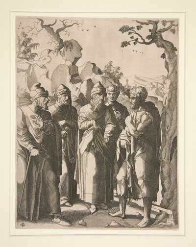 Vita di San Giovanni Battista da Hans Liefrinck