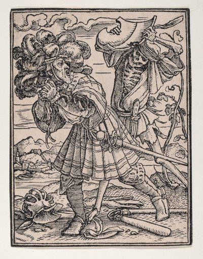 Il Conte, da La Danza della Morte da Hans Lützelburger