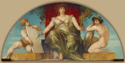 Allegoria della legge e verità della rappresentazione da Hans Makart