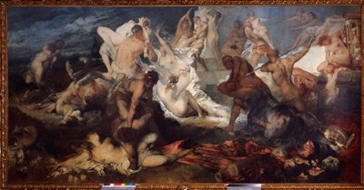 Battaglia di Centauri e Lapiti da Hans Makart