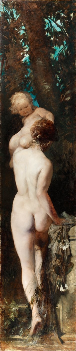 I cinque sensi: Il tatto da Hans Makart