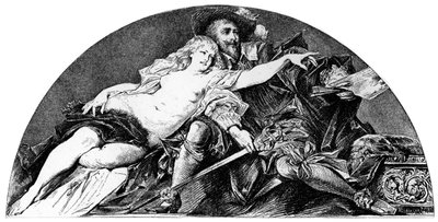 Peter Paul Rubens, artista barocco fiammingo, c1880-1882 da Hans Makart