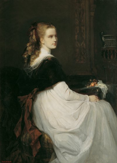 Ritratto di Eugenie Scheuffelen da Hans Makart