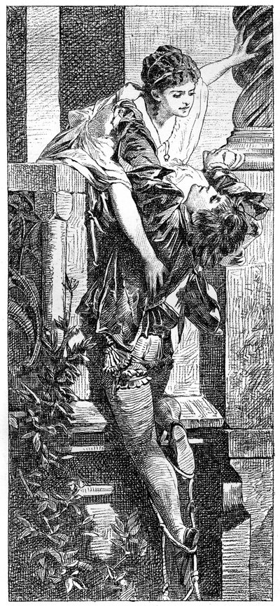 Romeo e Giulietta da Hans Makart