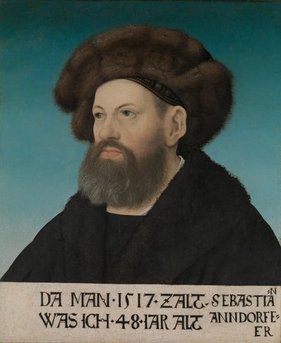 Sebastian Andorfer 1469-1537, 1517 da Hans Maler
