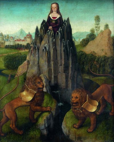 Allegoria della castità, ca 1475 da Hans Memling